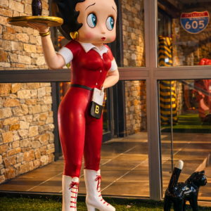 Betty Boop serveuse