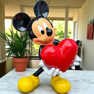 Mickey coeur